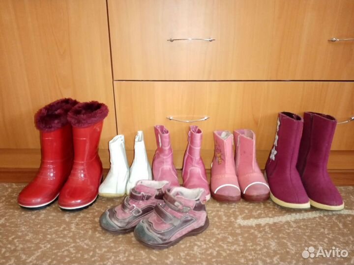 Детская обувь для девочек пакетом