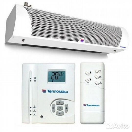 Тепловая завеса Тепломаш, водяная, электрическая