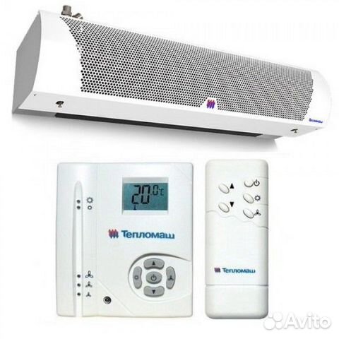 Тепловая завеса Тепломаш, водяная, электрическая