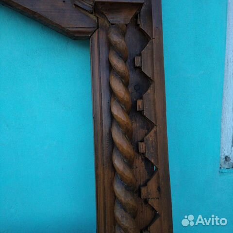 Резной старинный киот