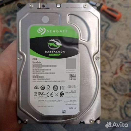 Жесткий диск 2 тб berrcut