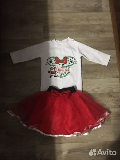 Костюмчик новогодгий 86