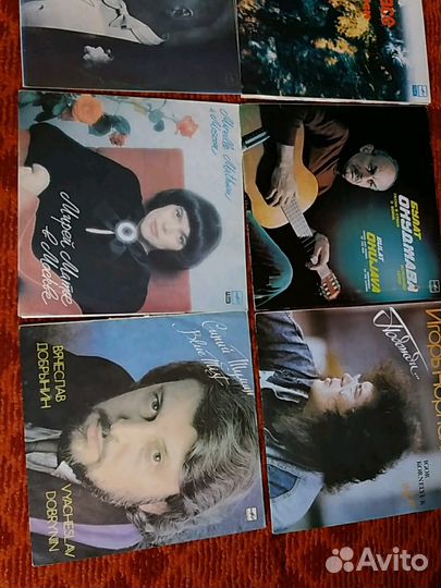 Граммпластинки 70-80 годов. Сов и зар эстрада