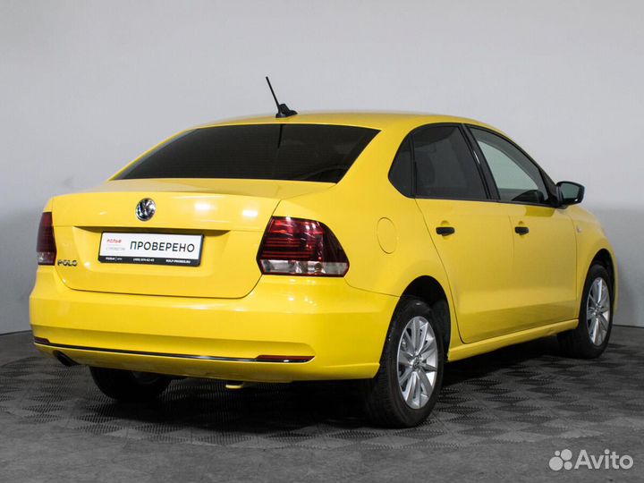 Volkswagen Polo 1.6 AT, 2018, 95 655 км