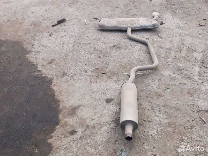 Шкода ети глушитель