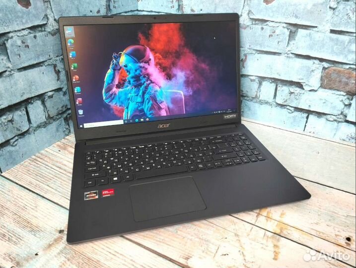 Новый ноутбук Acer на Ryzen/ RAM 12/ SSD 256