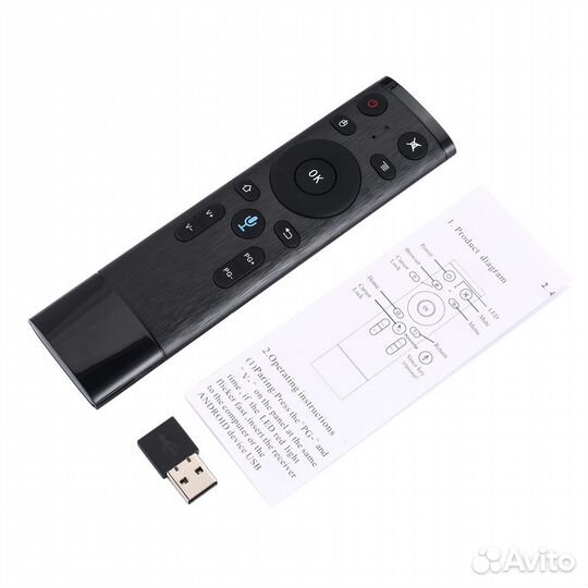 Пульт Q5, AIR mouse с голосовым поиском