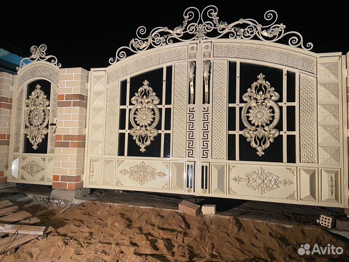 Кованые ворота под ключ с установкой и доставкой