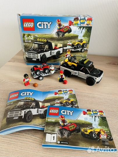 Lego City 60148 квадрациклы