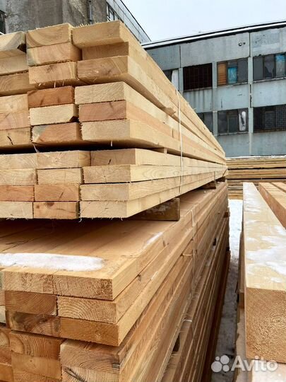 Брус обрезной 100х200х6000мм