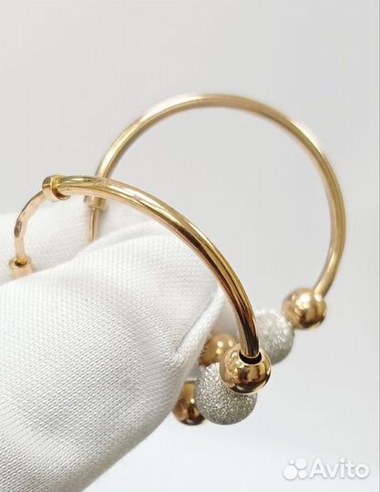 Золотые серьги