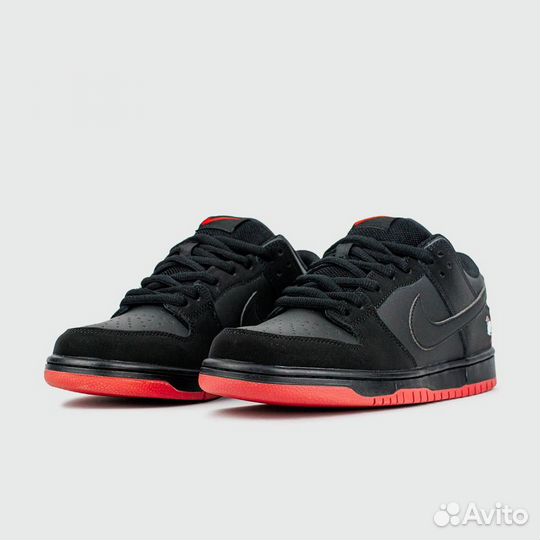 Кроссовки Nike Dunk Low Black Red