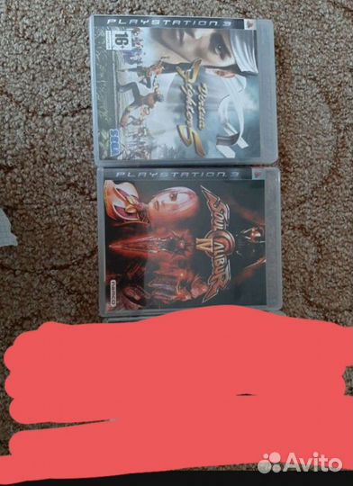 Игры на ps3 (Virtua Fighter 5), (Soul alibur 4)