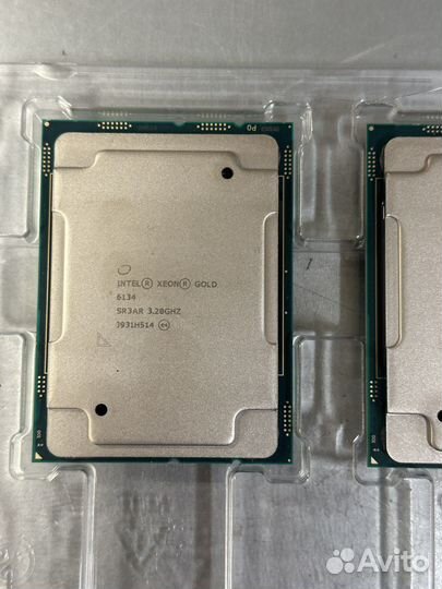 Intel Xeon Gold 6134 8/16 3.2-3.7GHz