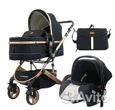 Luxmom 518 / 3В1 коляска для новорожденных