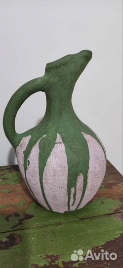Ваза кувшин глина