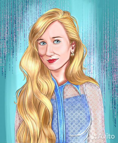 Портрет по фото. Портрет на заказ. Картина по фото