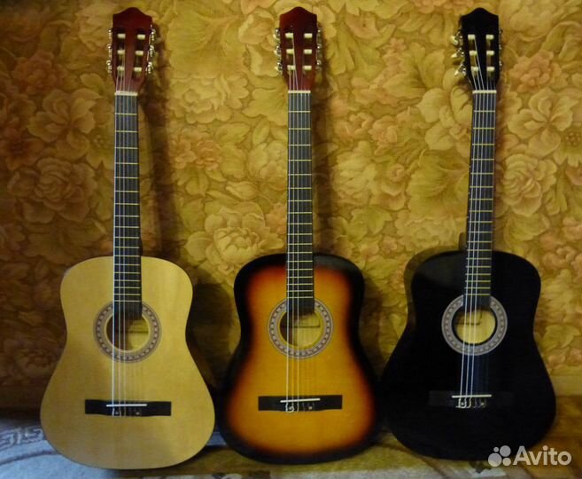 Гитары классика, акустика, укулеле новые,в наличии