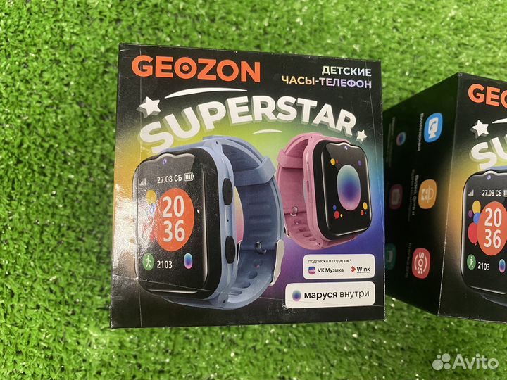 Детские часы geozon SuperStar голубой