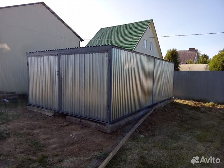 Гараж металлический