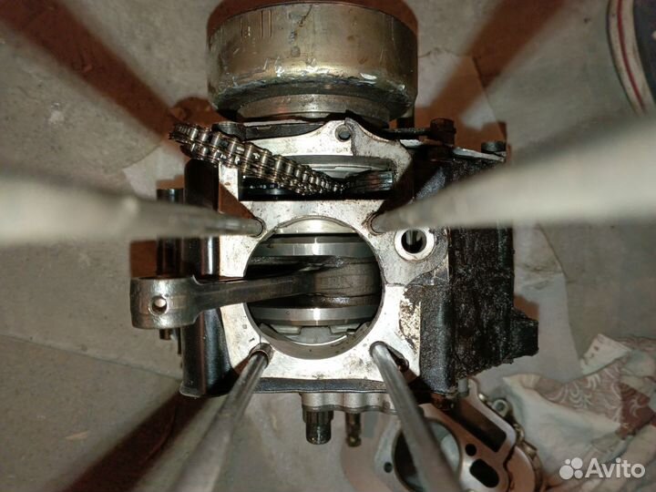 Разбор мотора ирбис ттр 125