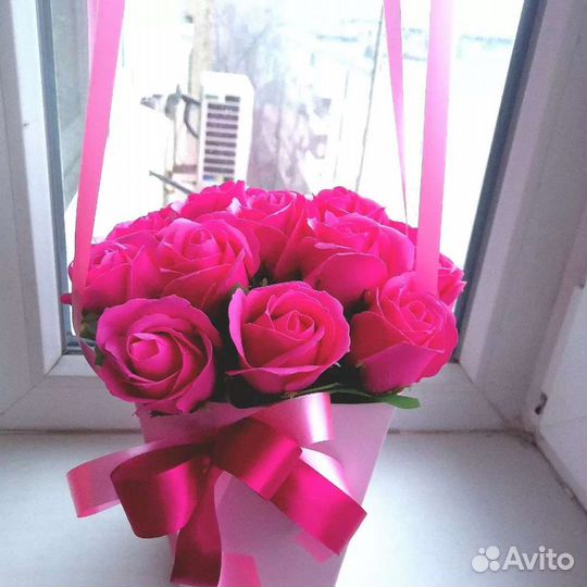 Букет из мыла