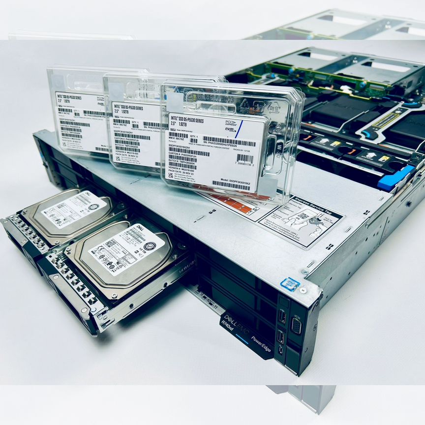 [H730P] Сервер Dell R740xd 12lff 2lff 4nvme 2gb H730p