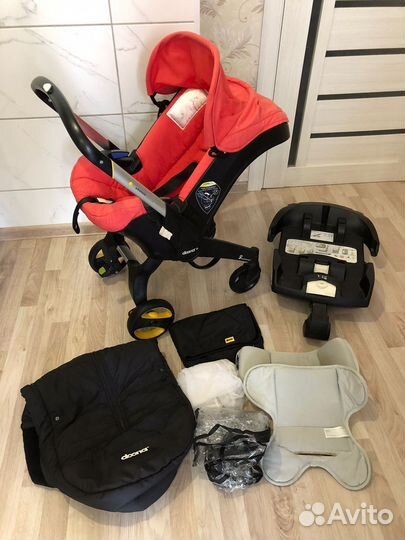 Коляска автокресло doona с базой isofix