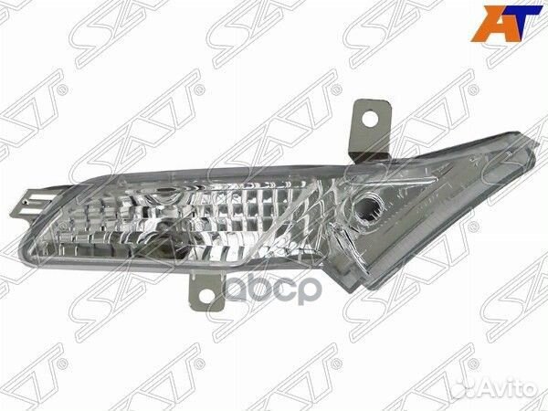 Поворот в бампер porsche cayenne 07-10 LH белый