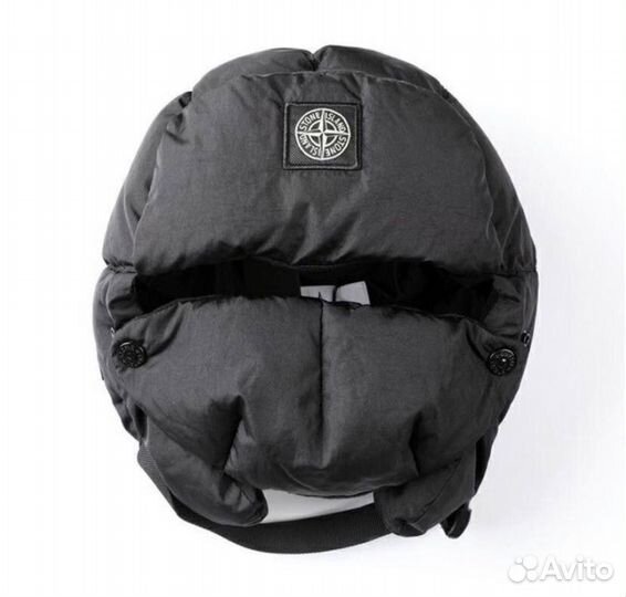 Шапка ушанка Stone island