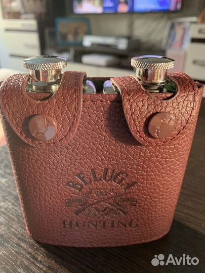 Подарочный набор для мужчин,кожном футляре