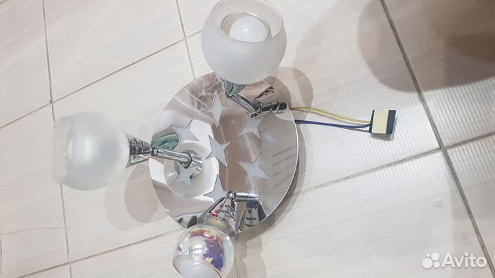 Люстра потолочная бу