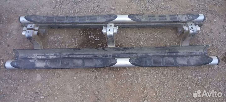 Подножки пороги мицубиси pajero спорт 3