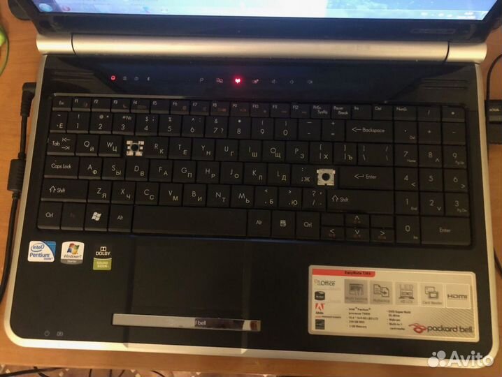 Ноутбук packard bell MS2273