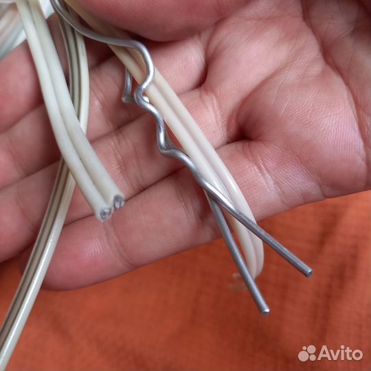 Алюминиевый провод кабель 2х жильный СССР
