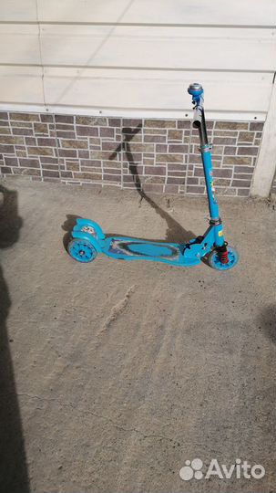 Самокат детский двухколесный бу