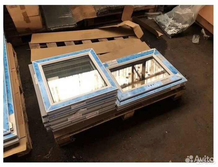Пластиковое окно новое