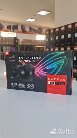 Видеокарта PCI-E Asus AMD Radeon RX 560 strix OC 4