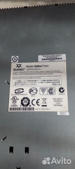 Коммутатор Qlogic SB5600