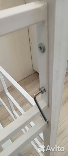 Детская металлическая разборная кровать 190 х 90