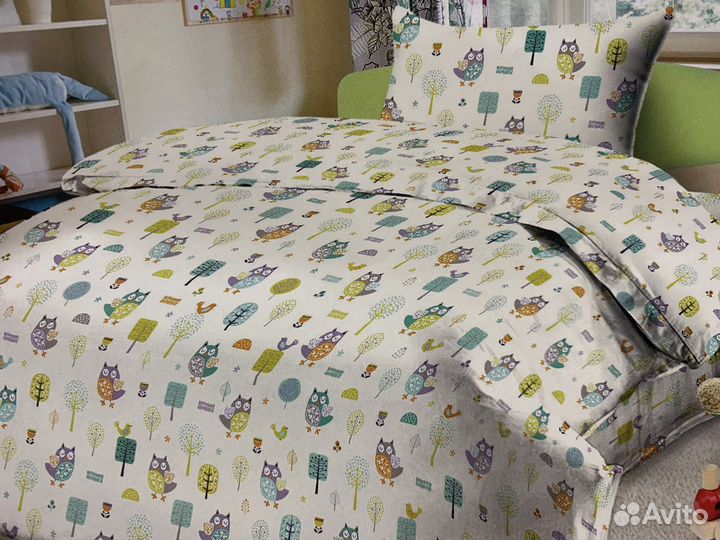 Детское постельное белье в детскую кроватку