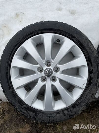 Комплект колес r17 Opel/Chevrolet лето
