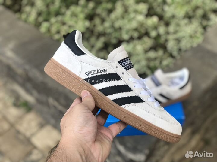 Кроссовки Adidas Handball Spezial Aluminum Core Bl