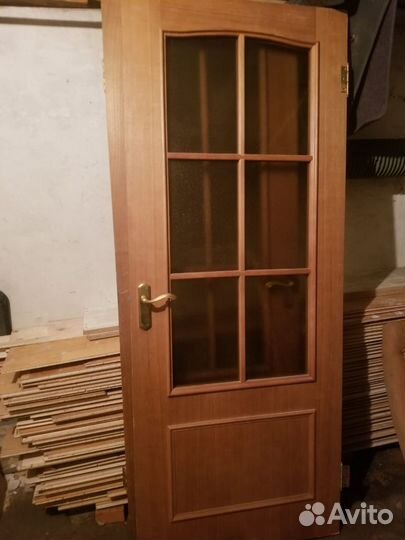 Дверь тяжелая полотно дерево не полая