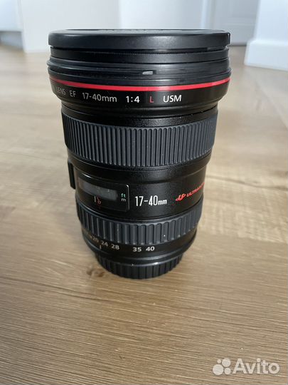 Объектив canon 17 40