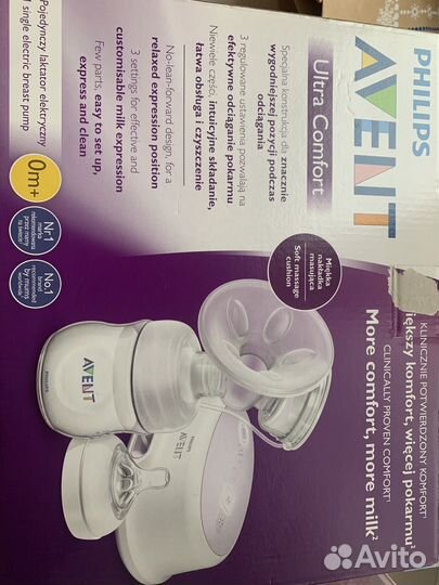 Молокоотсос электрический avent