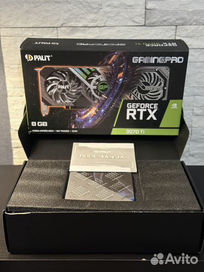 RTX 3070ti Palit Gaming Pro б/у