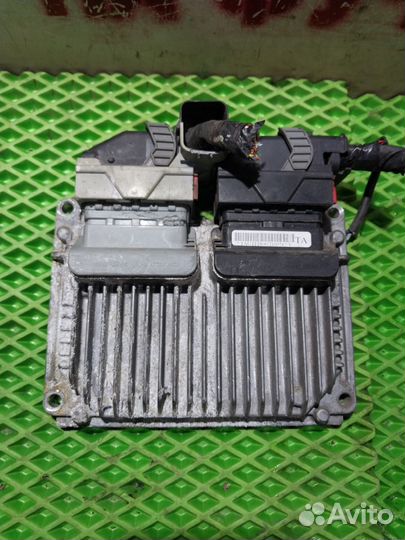 Эбу комплект для chevrolet aveo т250 F14D4