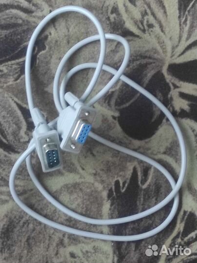 Кабель последовательного порта RS-232 (DB9F/DB9M)