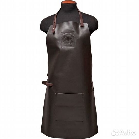 Гриль - фартук кожаный для барбекю